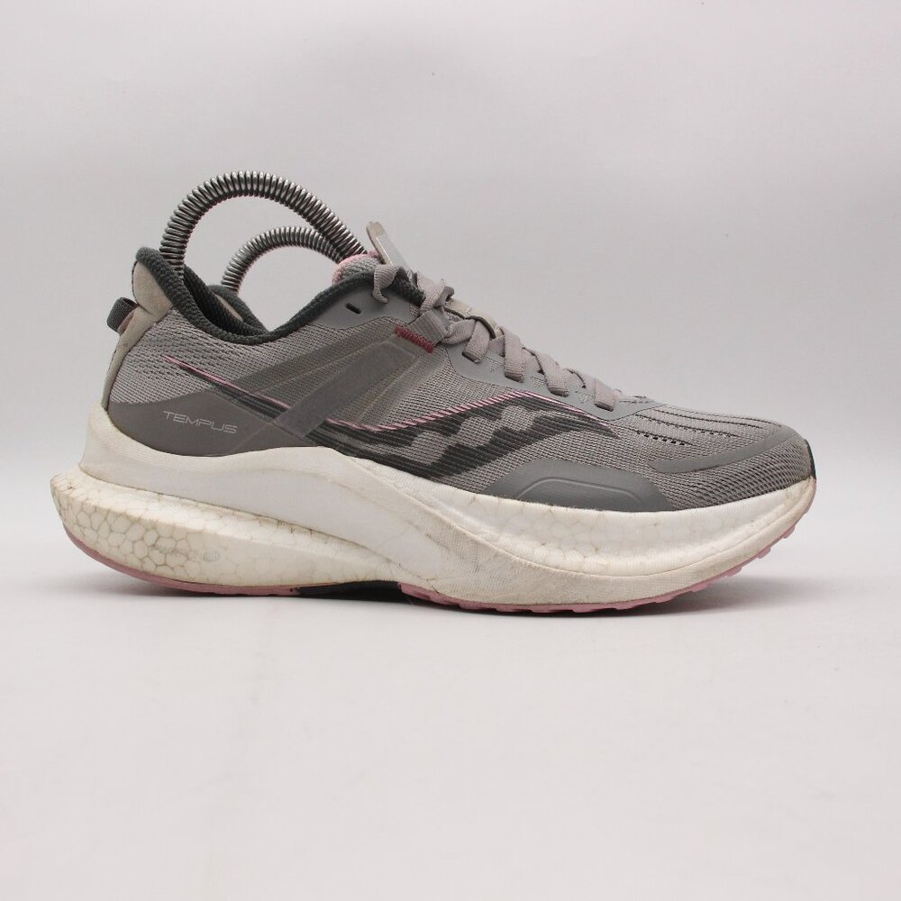 Saucony Gray and White Women's Sneakers- Tempus